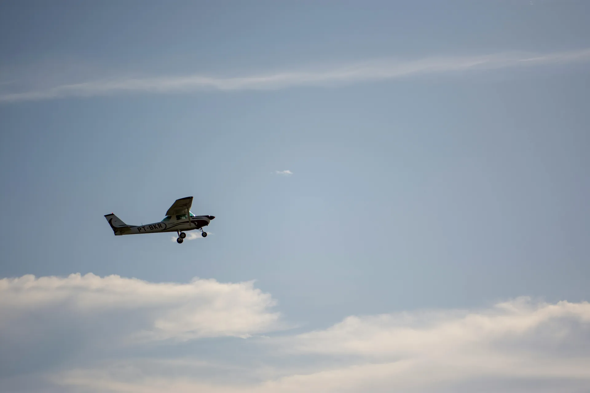 Flight school aircraft at Palmetto, FL