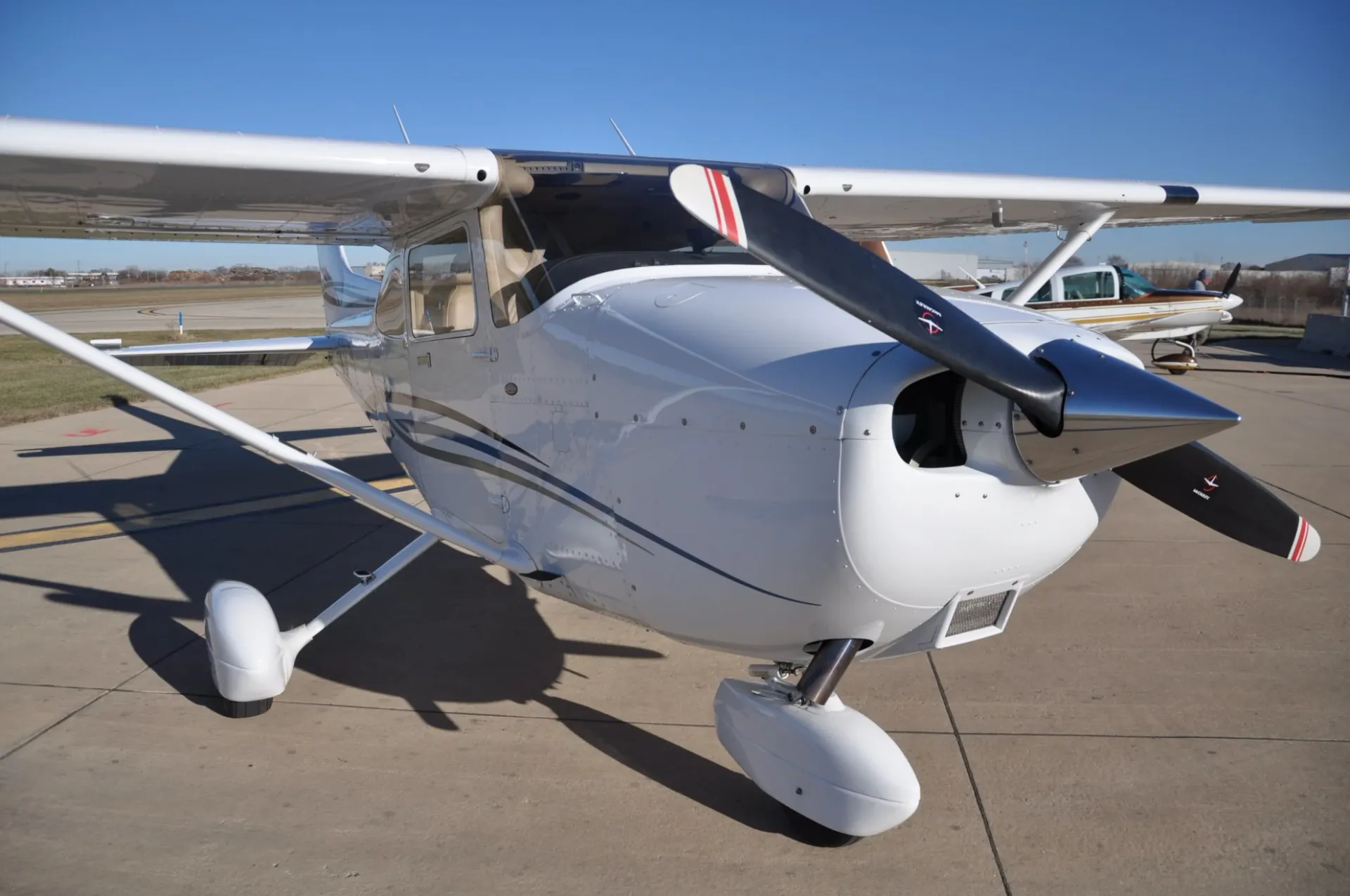Flight school aircraft at Venice, FL